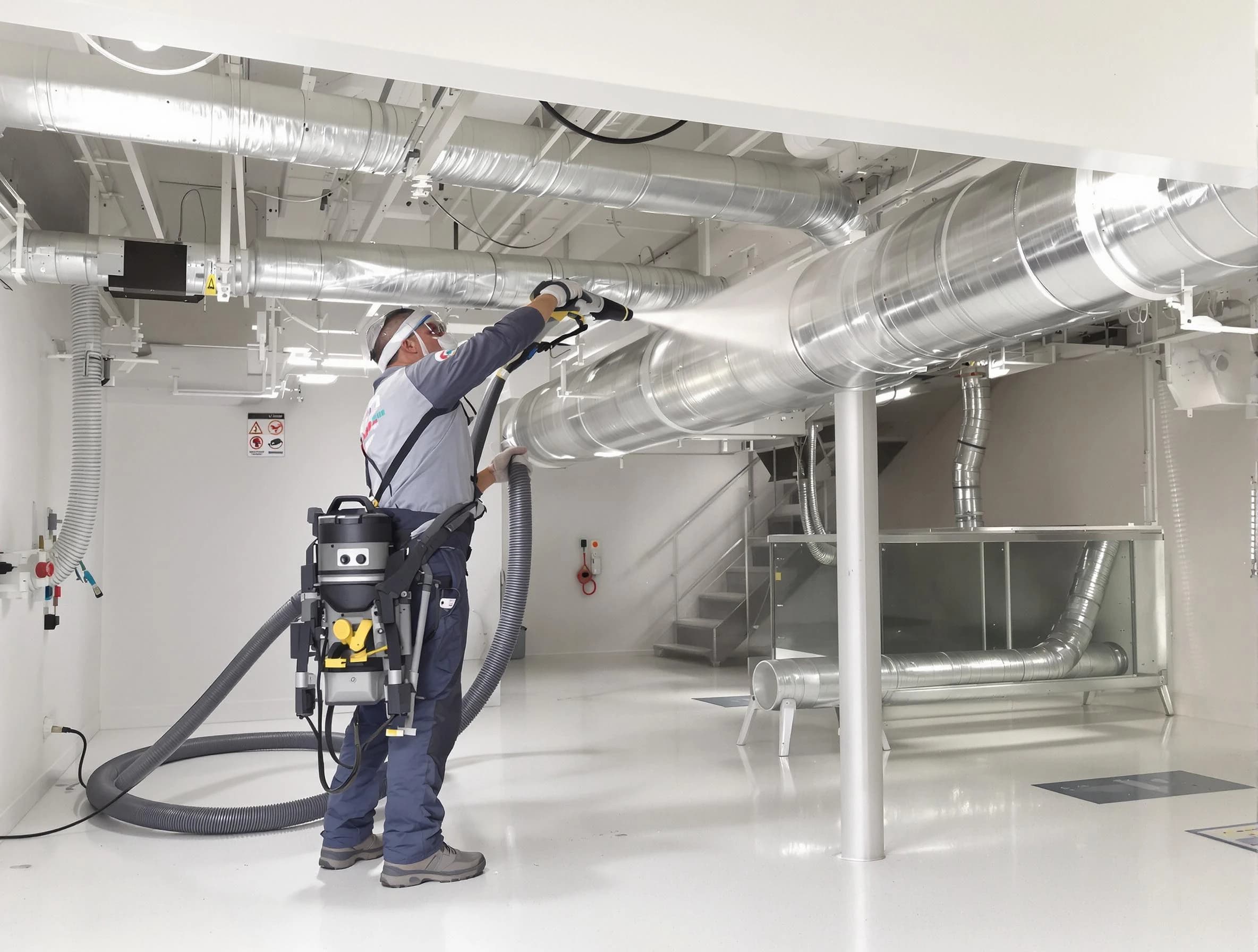 Professional central duct cleaning by Warrior Air Duct Cleaning in Warrior