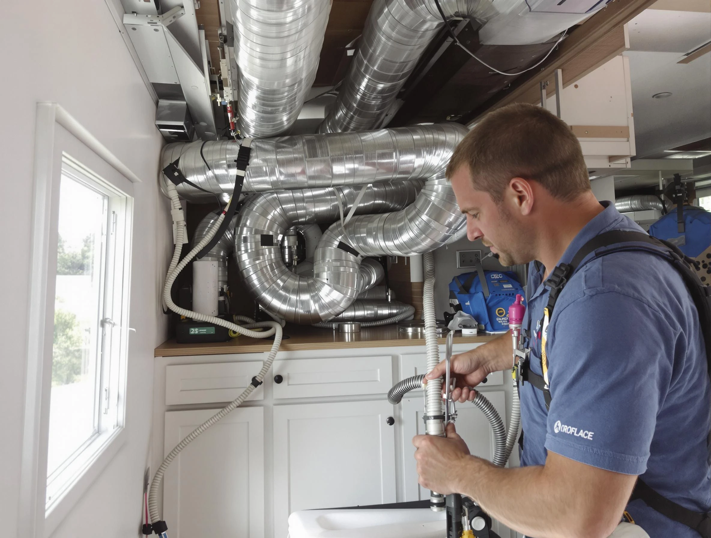 Mobile Home Air Duct Cleaning in Warrior