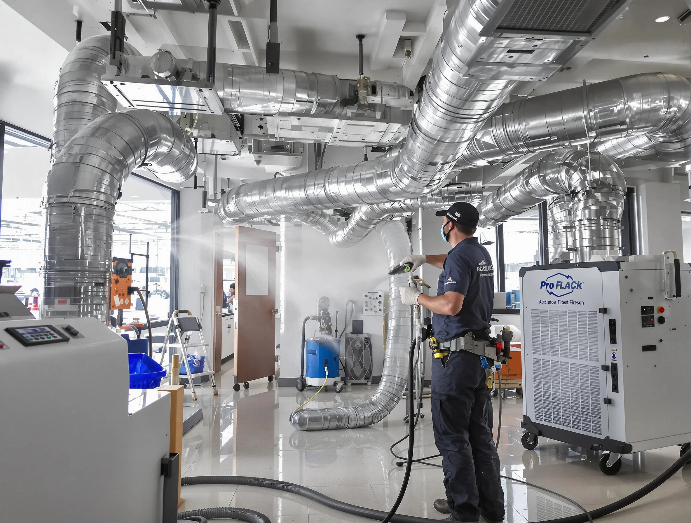 Negative Pressure Air Duct Cleaning in Warrior