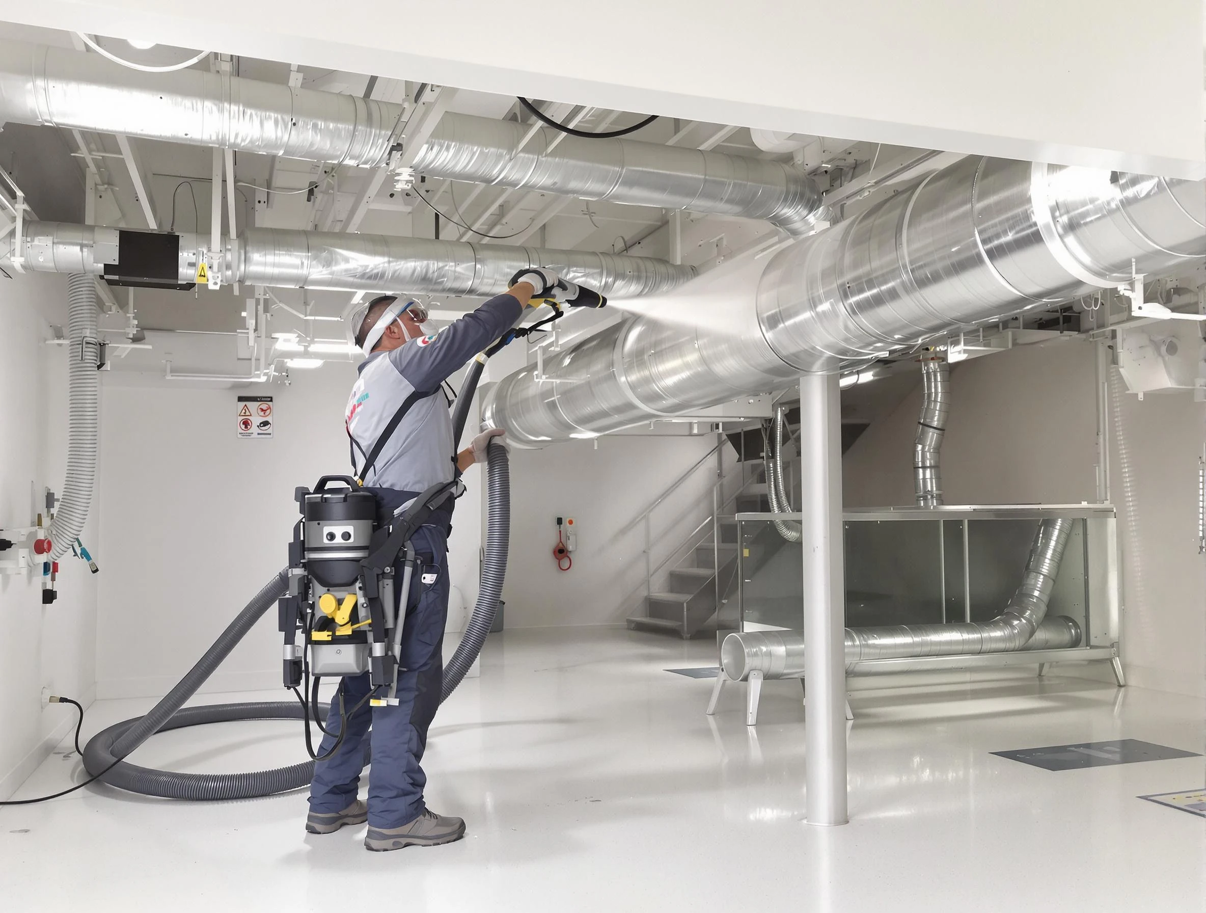 Professional central duct cleaning by Warrior Air Duct Cleaning in Warrior