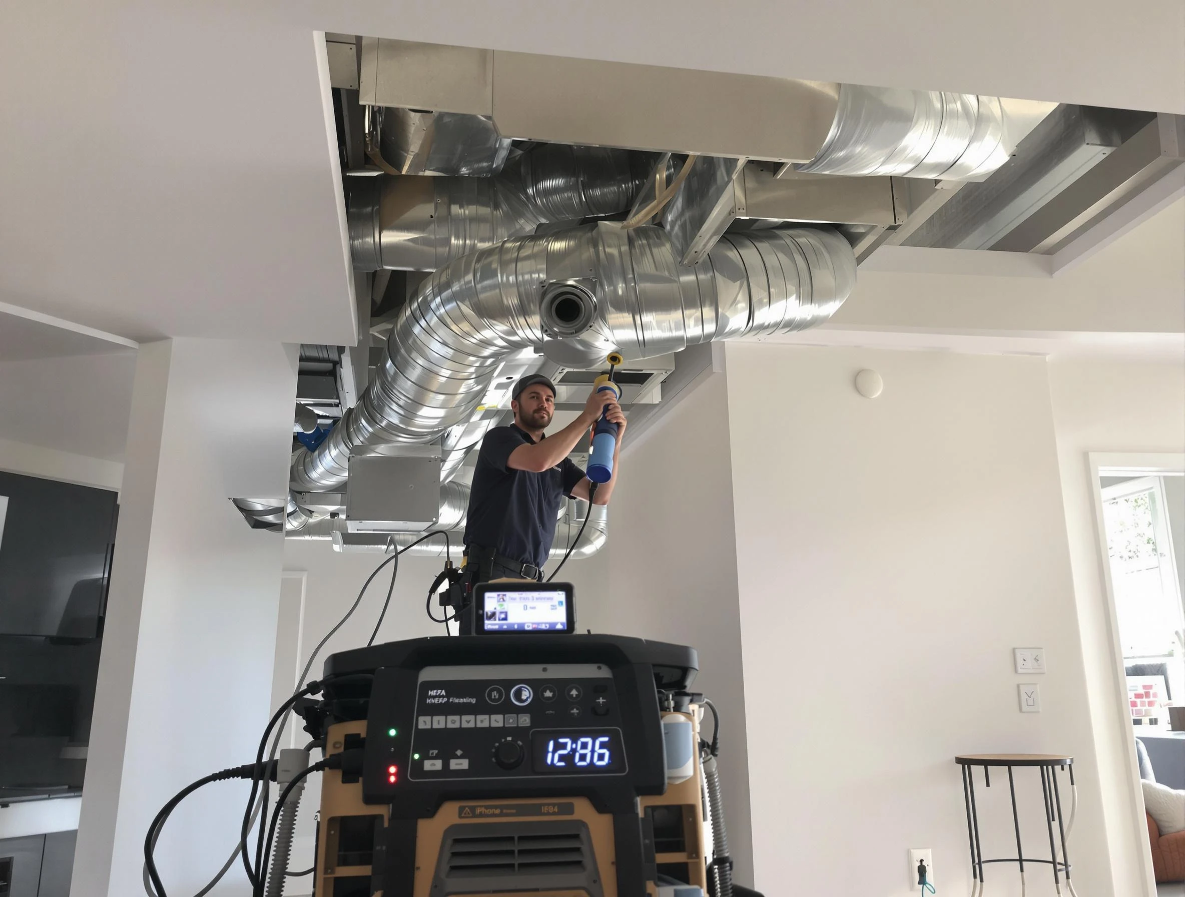 Advanced pure air duct cleaning by Warrior Air Duct Cleaning in Warrior